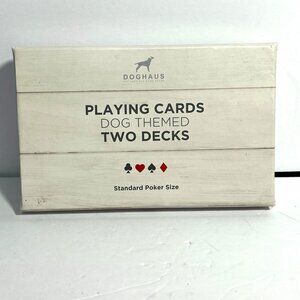 Doghaus Dog Themed Playing Cards and Dice Set